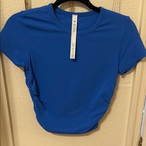Blue lululemon top